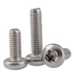 316 Stainless Steel Head Screws M4 5-50mm Length Button Head Torx Screws