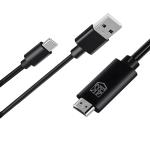 4K 30Hz Type C To HDMI HDTV Cable For Laptop , Nickel Plated 10 Foot HDTV HDMI