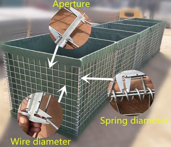 Mil 12 Hesco Barriers For Flood Control And Military Fortifications