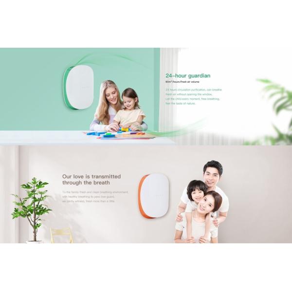H13 Wall Mounted Air Purifier 60m3/H Fresh Air Supply 25W