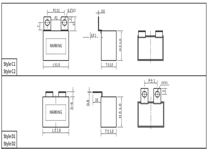 Resonant GDHY 700V 1.5uF WIMA Snubber Capacitor