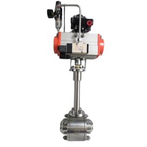 Wholesale DN50 Ball Cryogenic Pneumatic Valve Low Temperature from china suppliers