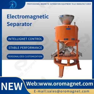 Wholesale Industrial Magnetic Cell Separation Bead Magnetic Separators For Dry Powder Quartz Feldspar from china suppliers