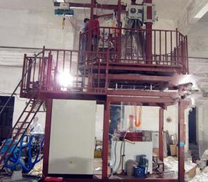 Wholesale Blown Film Plant With Double Station Wing Machine 90-110Kg/H Output from china suppliers
