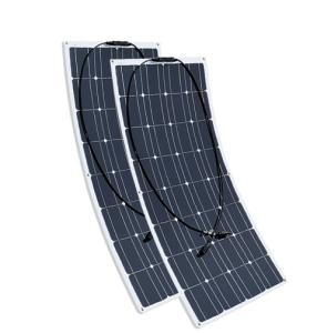 Wholesale Thin Film Flexible PV Solar Panels 100W 18V Mono Anti Scratch With MC4 Connectors from china suppliers