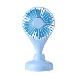 Plastic 1200mAh 3.7W Mini Rotated USB Fan With Stand Holder