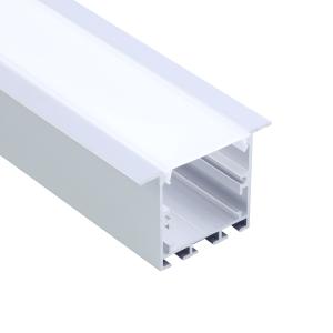 Wholesale Silver Aluminum Recessed Suspended Led Extrusion Profile U Shape from china suppliers