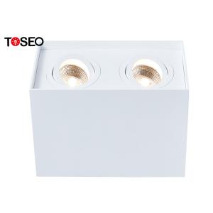 Wholesale Restaurant Square Surface Mounted Downlight / Adjustable Gu10 Ceiling Spotlights from china suppliers