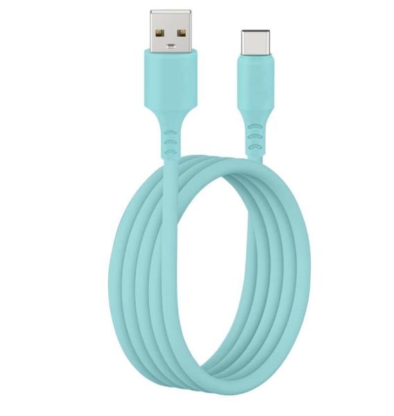 Silicone Magnetic USB Cable for Fast Charging and Data Transfer 100W 60W 27W 20W