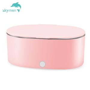 Wholesale Skymen JP-910 Eyeglass Ultrasonic Cleaner 500ml 18W White Digital Portable Home Mini from china suppliers