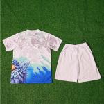 Blue Parrot Theme Children Clothing 2025-2026 New Style Support Brazilian Group
