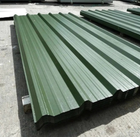 500mm - 1250mm Width PPGI Steel Sheets Custom Grain Silo Roof Easy Installation