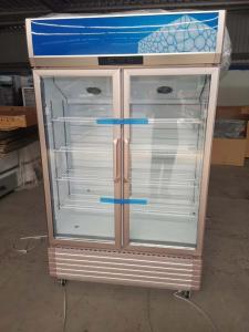 Wholesale Hot Sale Vertical Single Glass Door Beer Display Cooler Beverage Refrigeration Display Cheap Price from china suppliers