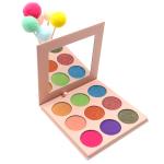 9 Color Shimmer Makeup Palette Multi Coloured Eyeshadow ISO 22716
