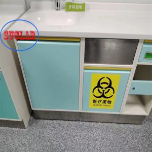 Wholesale Adjustable Shelves Stainless Steel Wall Mounted Hospital Clinic Furniture Disposal Caseworks from china suppliers