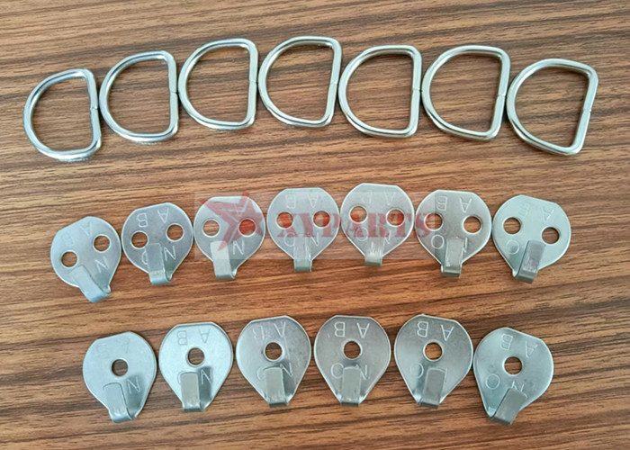 Stainless Steel 304 Lacing Anchors Without Pins Lacing Hook & Washer & Ring