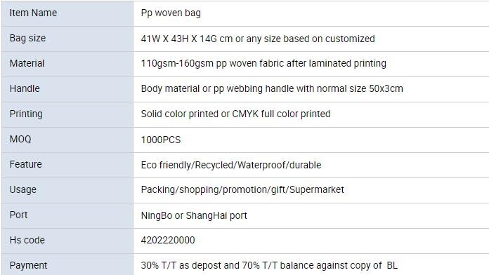 Promotional Cheap Polypropylene Die Cut Laminated TNT Tote PP Woven Shopping Bag,Europe Standard bopp Laminated China PP