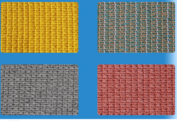 Terracotta UV Protection Sun Shade Fabric , Greenhouse Shade Cloth With High Blockage Rate