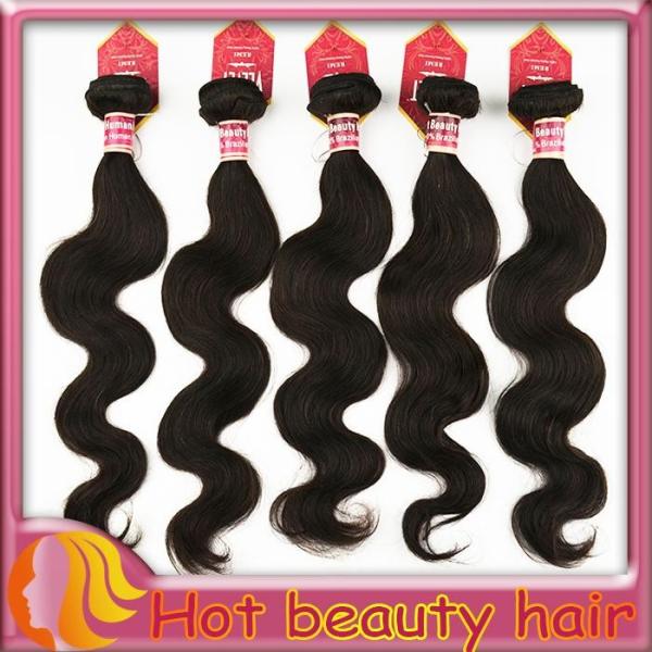 Black 5A Remy Virgin Brazilian Human Hair Extensions Body Wave