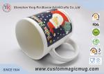 Magic 11oz Color Changing Mugs , Christmas Gift Personalized Mugs For Kids