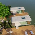 1-2 People Space Capsule Hotel For Cultural Tourism Real Estate Adhering To The