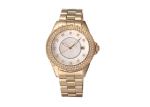 Stainless Steel Case Ladies Waterproof Watches Times , Diamond Quartz Watch