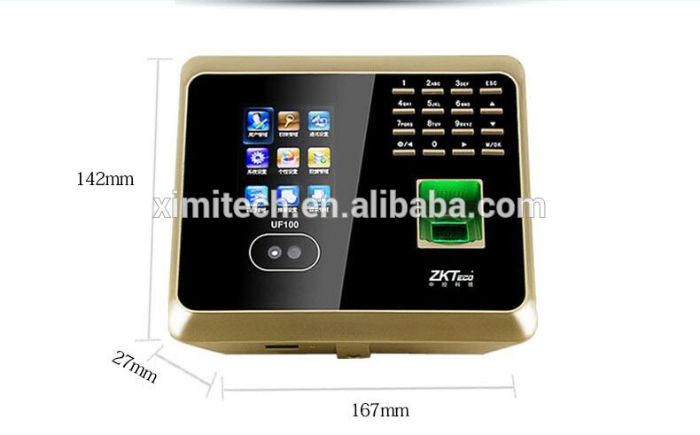 Good Quality Cheap ZKsoftware Biometric Face And Fingerprint Time Recorder WIFI TCP/IP Facial Time Attendance Terminal