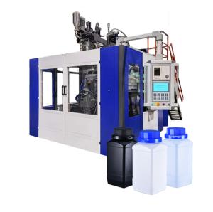 Wholesale Plastic Container Extrusion Blow Molding Machine PE Small Bottles Double Head from china suppliers