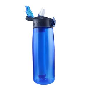 Wholesale 1500L Lifespan Water Bottle With Filter For Travel Perfect BPA Free from china suppliers