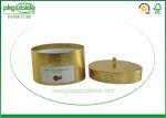 Round Cardboard Candle Packaging Boxes With Lids Paper Tube Candle Holder