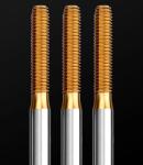 TiN Coating Extrusion Screw Tap Milling Tool Stainless Steel Special Carbide