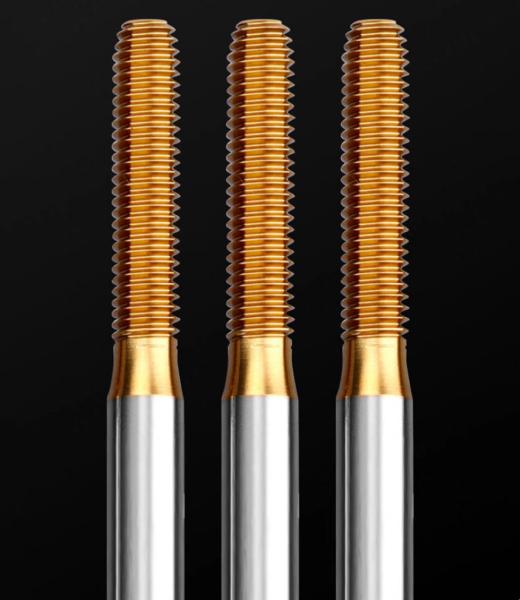 TiN Coating Extrusion Screw Tap Milling Tool Stainless Steel Special Carbide