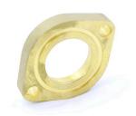Brass / Copper Hot Forged Parts Elliptical Sealing Flange ISO 9001 Certification