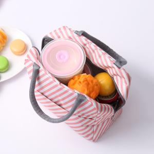 Wholesale Custom Printed Striped Oxford Insulated Lunch Cooler Bags from china suppliers