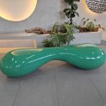 Modern Fiberglass Furniture / Fiberglass Table Sets Customized
