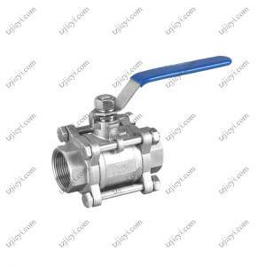 Wholesale Thread Connection Pieces Stainless Steel 3 Piece Type Water Ball Valve from china suppliers