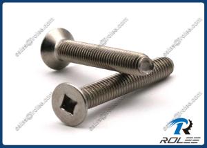 Wholesale 304/316/410 Stainless Square Countersunk Head Trilobular Thread Forming Screws from china suppliers