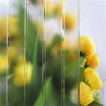 Colorful Flower Pattern Begonia Embossed Glass for Bathroom Kitchen Industrial