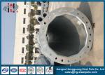 Transmission Line Steel Pole Tower Electric Power Pole Tubular Tower Pole