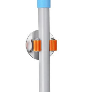 Wholesale Bathroom accessories stainless steel Mop Handle Holder Household Mop Handle Holder Reusable Tool Gripper Mop Broom Holder from china suppliers