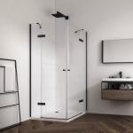 Modern Corner Tempered Glass Shower Enclosure Sliding Bathroom Glass Door