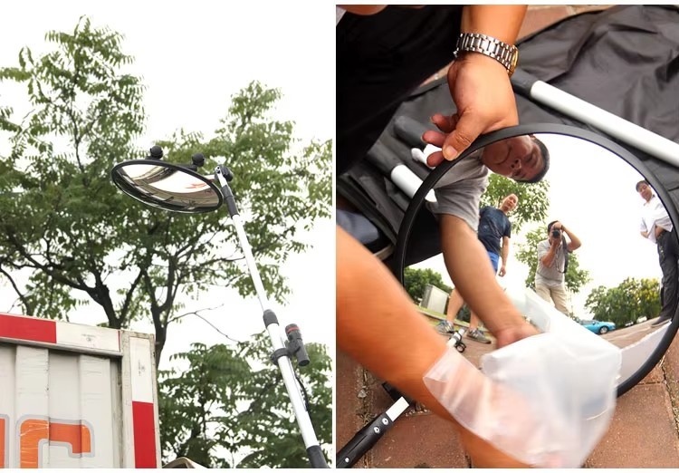 Convex Mirror Factory 30cm Under Vehicle Search Mirror Security Inspection Mirror