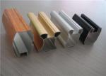 ISO9001 6.4M Length 2.0MM Wooden Grain Transfer Aluminum Extrusion Profile