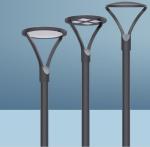 30W/ 40W 60W 90W Garden Post Top Lights Outdoor CCT Selectable