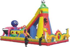 Wholesale NFPA701 Indoor Inflatable Amusement Park Double Tripple Stitch from china suppliers
