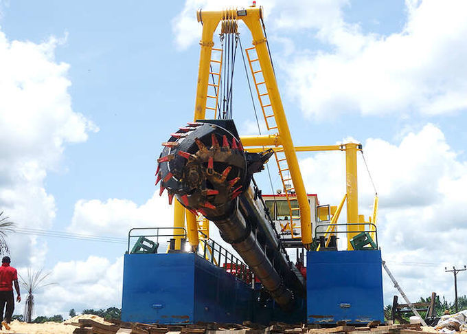 18 Inch Mining Use River Dredging Machine The Cutter - Head Can Be Replaced