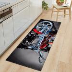 Modern Personalized Kitchen Floor Mats Long Strip Kitchen Carpet Runner