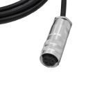Female M16 8 Pin Connector Straight Metal Screw Assembly Connector