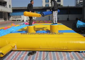 Wholesale High Tensile Strength Inflatable Sports Games , Blow Up Battle Mat Air Combat from china suppliers