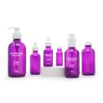 60ml Purple Boston Glass Bottles 2oz Massage Essential Oil Skin Care Serum
